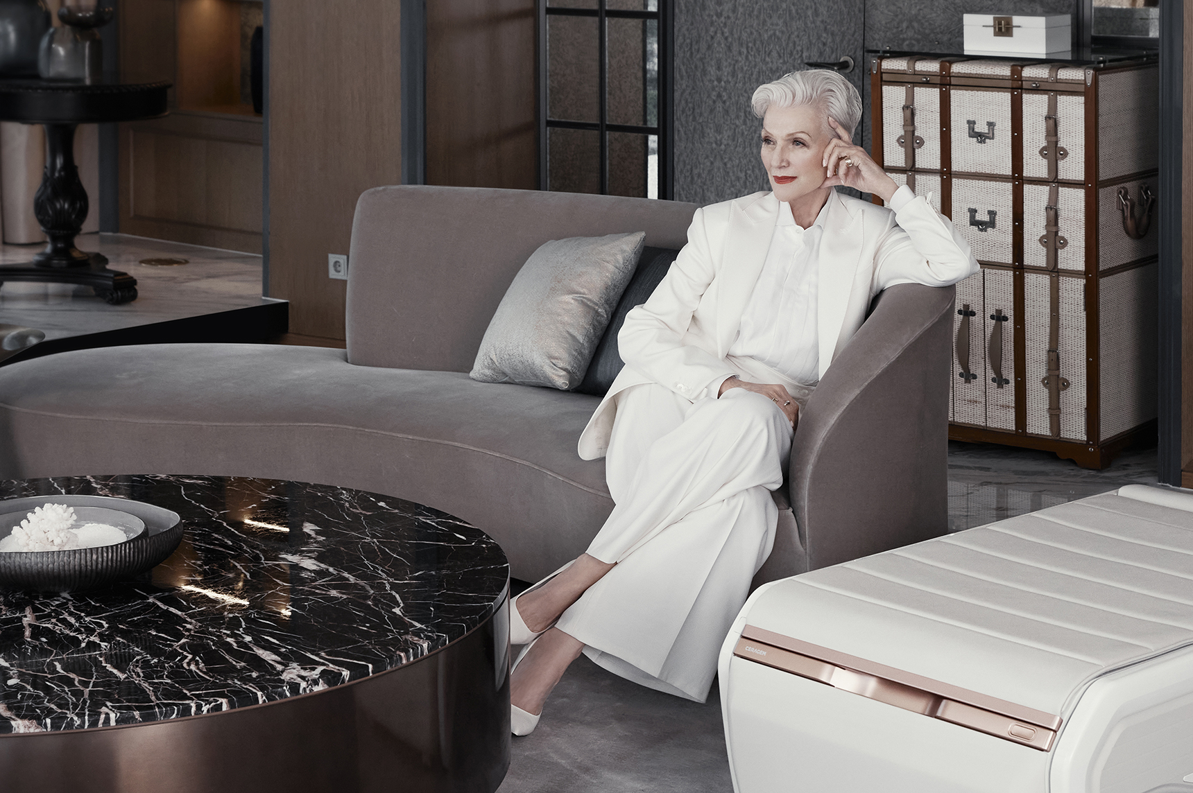 세라젬 글로벌 앰배서더 MAYE MUSK 사진02