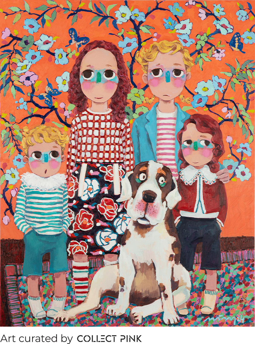 Art curated by COLLECT PINK